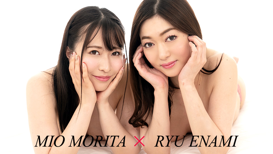 Caribbeancom 100824-001 Caribbebians: Climax together with double headed dildo Miyu Morita, Ryu Enami